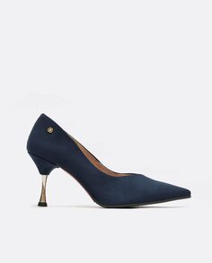 Однотонные женские туфли темно-синего цвета Cuplé Cuple