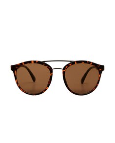 Женские солнцезащитные очки Pieces, коричневый