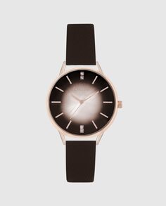 Pontina CY10875 Коричневые кожаные мужские часы Pontina, коричневый