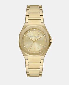 Женские часы AX4608 из золотой стали Armani Exchange, золотой