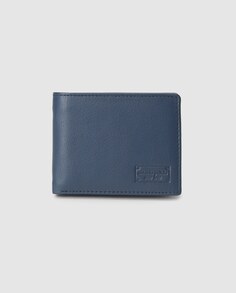 Antonio Pulido мужской темно-синий кожаный кошелек с портмоне для монет Antonio Pulido, темно-синий