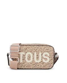 Женская сумка через плечо Kaos Mini Evolution reporter Tous, серо-коричневый
