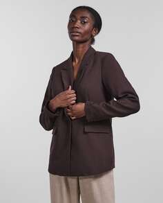 Однотонный женский пиджак к наряду Yas, коричневый Y.A.S