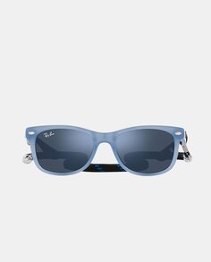 Синие квадратные солнцезащитные очки унисекс Ray-Ban, синий