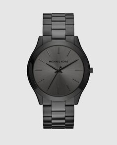 Michael Kors Slim Runway MK8507 черные стальные женские часы Michael Kors, черный