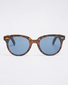 Коричневые женские солнцезащитные очки круглой формы с защитой от ультрафиолета Parfois Parfois, коричневый