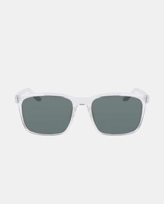 Прозрачные прямоугольные спортивные солнцезащитные очки унисекс с логотипом Nike, прозрачный