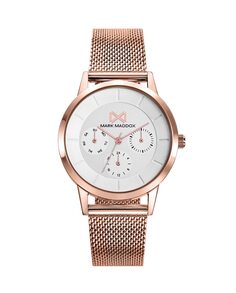 Многофункциональные женские часы Northern, розовая IP-сталь и миланская сетка Mark Maddox, розовый