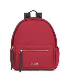 Красный женский рюкзак Shelby с внешними карманами Tous, красный