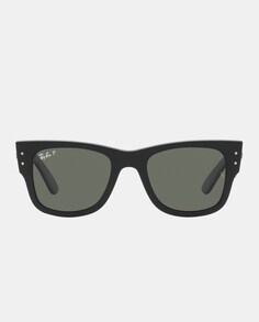 Черные квадратные солнцезащитные очки унисекс с поляризационными линзами Ray-Ban, черный