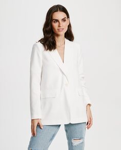Классический женский пиджак прямого кроя Vero Moda, белый