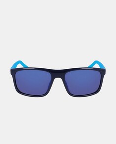 Унисекс прямоугольные синие спортивные солнцезащитные очки с поляризованными линзами Nike, синий