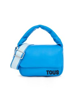 Маленькая синяя сумка-трансформер Carol Tous, синий