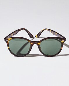 Коричневые женские солнцезащитные очки круглой формы с защитой от ультрафиолета Parfois Parfois, коричневый