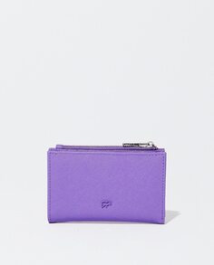 Однотонный женский кошелек среднего размера на молнии Parfois, фиолетовый