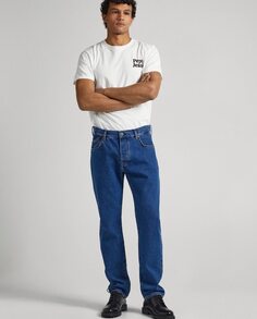 Свободные мужские джинсы Byron синего цвета Pepe Jeans, синий