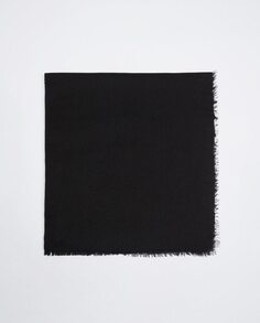 Обычный черный шарф Parfois, черный