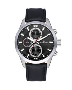 Мужские часы Guardian RA479705T из синтетической кожи с черным ремешком Radiant, черный