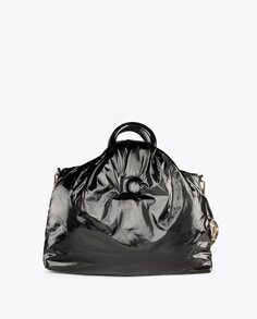Черная сумка через плечо в стиле шоппер Lola Casademunt, черный