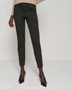 Женские брюки с 4 карманами Roberto Verino, изумруд