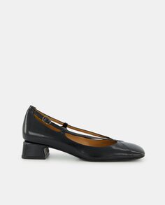 Женские кожаные туфли на каблуке Latouche, черный