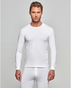 Мужская белая термобелье-рубашка с длинными рукавами Impetus, белый