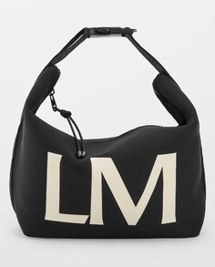 Черная сумка через плечо с логотипом бренда Loreak Mendian, черный