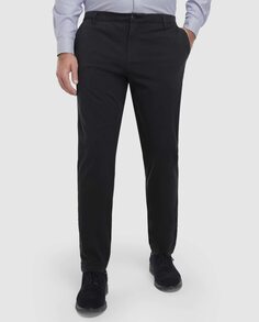 Мужские брюки-чиносы Smart 360 черного цвета, большие размеры Dockers, черный