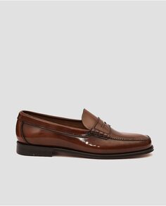 Мужские коричневые кожаные мокасины Mr. Mac Shoes, коричневый