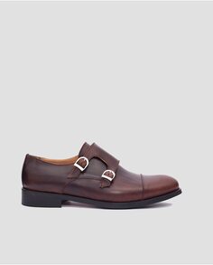 Мужские коричневые кожаные туфли Bluchers Mr. Mac Shoes, коричневый