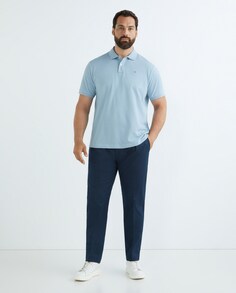 Мужские брюки-джоггеры однотонные, больших размеров Hackett, темно-синий