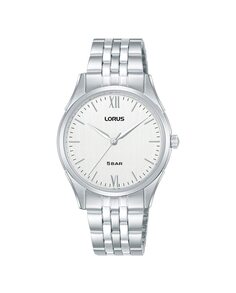 Женские часы Woman RG275VX9 со стальным и серебряным ремешком Lorus, серебро