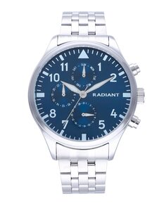 Мужские часы Caiman RA612702 из стали с серебристо-серым ремешком Radiant, серебро