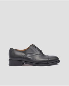 Мужские туфли на шнуровке из черной кожи Mr. Mac Shoes, черный