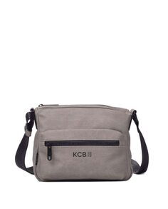 Женская серая сумка через плечо на молнии Kcb, серый