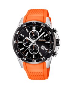 F20330/4 The Originals Оранжевые резиновые мужские часы Festina, оранжевый