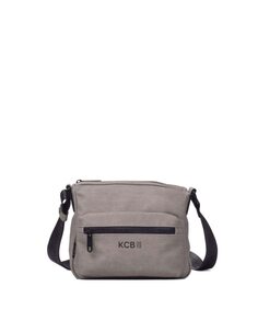 Женская серая сумка через плечо на молнии Kcb, серый