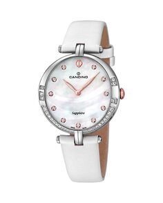 C4601/2 Lady Elegance женские кожаные часы белого цвета Candino, белый