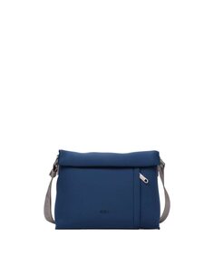 Маленькая синяя женская сумка через плечо из неопрена на молнии Kcb, индиго
