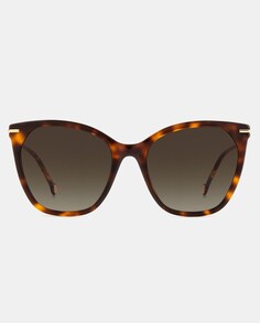 Женские солнцезащитные очки «кошачий глаз» из ацетата, гавана Carolina Herrera, коричневый