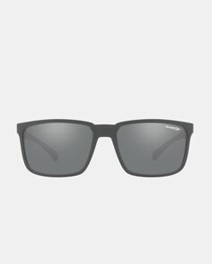 Прямоугольные серые мужские солнцезащитные очки Arnette, серый