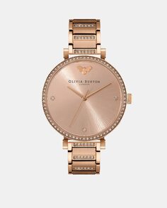 T-BAR 24000003 женские часы из розовой стали Olivia Burton, розовый