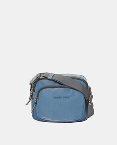 Маленькая синяя сумка через плечо с передним карманом Robert Pietri, синий
