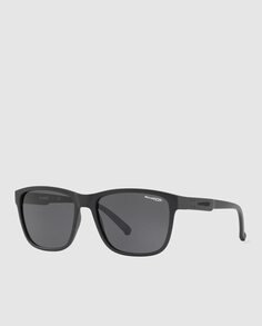 Черные солнцезащитные очки с серыми линзами Arnette, черный