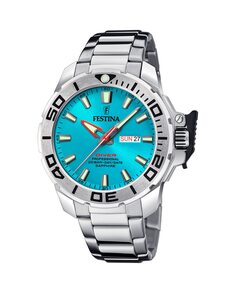 F20665/6 Мужские часы The Originals из серебряной стали Festina, серебро