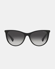 Черные солнцезащитные очки «кошачий глаз» из ацетата Ralph by Ralph Lauren, черный