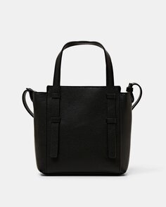 Маленькая черная сумка с регулируемым ремнем через плечо Esprit, черный