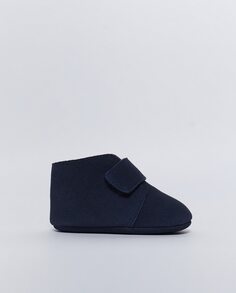 Кожаные ботинки на подкладке Sfera, темно-синий (Sfera)
