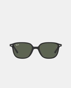 Черные квадратные солнцезащитные очки Ray-Ban, черный