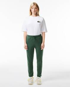 Женские спортивные брюки прямого кроя Lacoste, зеленый